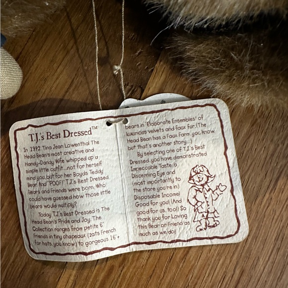 Boyds Bears 91009 Sally Quignappel with Annie Rag Doll - Picture 6 of 11